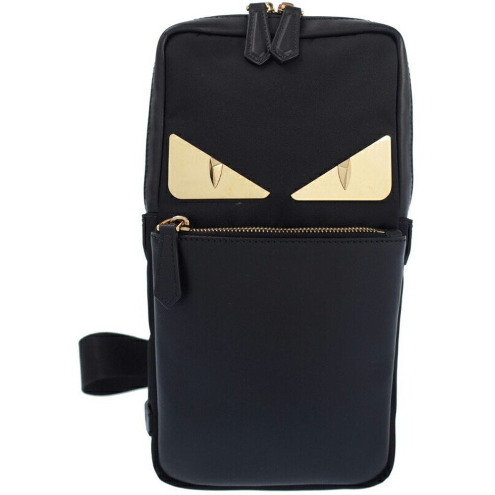 Fendi Bag Bugs Monster Eyes Sling Bag Black